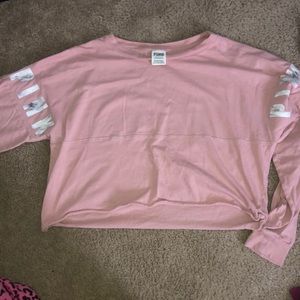 Cropped Pink long sleeve
